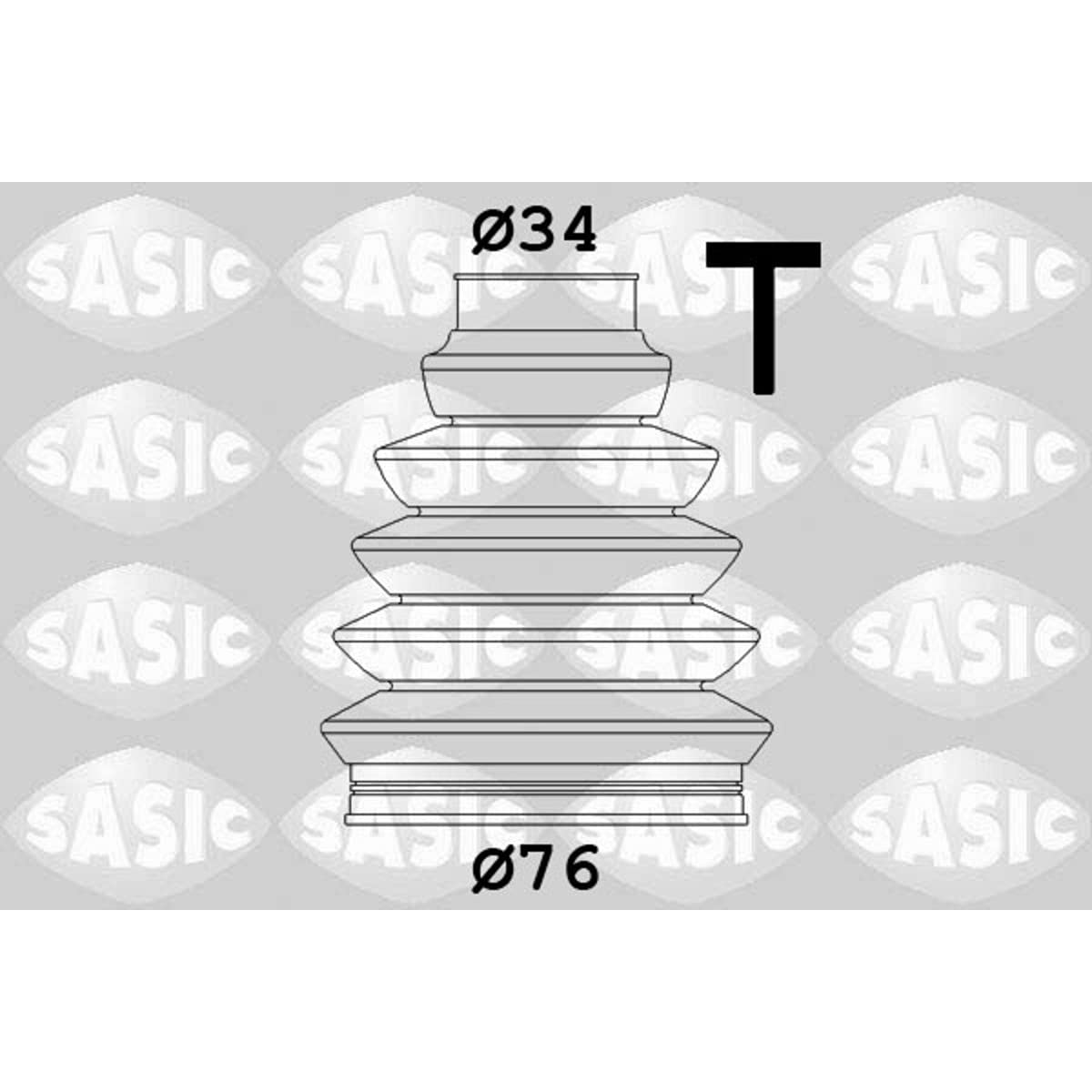 Kit Soufflet Transmission SASIC 1904033 - Compatible Renault Scénic II Et Grand Scénic II