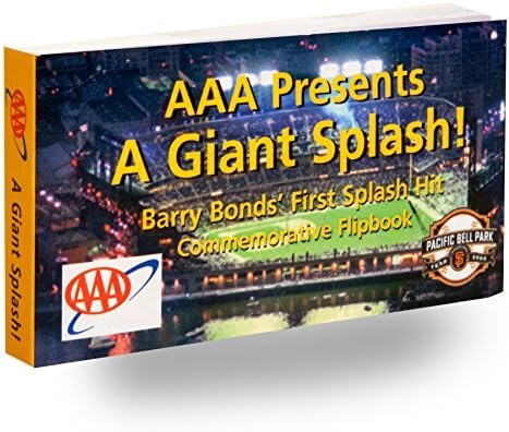 Fliptomania Barry Bonds Flipbook: Baseball Action, Medium Size, All Ages