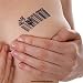15 x Barcode BLACK OWNED Temporary Tattoos Fetish BBC Hotwife Queen of Spades (15)
