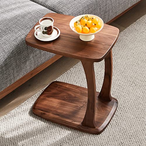 Table d'appoint canapé bois au design minimaliste et finitions soignées - 6