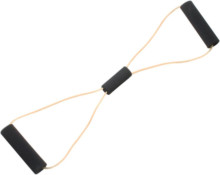 CanDoBowtie Exercise Tubing, Tan, 22 Inch