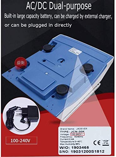 Báscula electrónica industrial 30kg precisión 1g con pantalla LCD miniatura 2