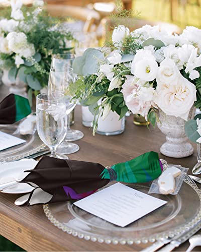 6 Pcs Soft Cloth Napkins, Napkins Cloth Washable, Pop Art Style Colored Horse Reusable Dinner Napkins For Wedding, Party, Easter, Dinners (20"X20") #TOP1