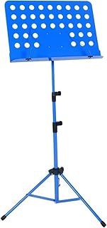 Stojak na nuty Home Student Przenośny stojak na gitarę Składany stojak na nuty do przechowywania lub T (kolor: niebieski) (niebieski)