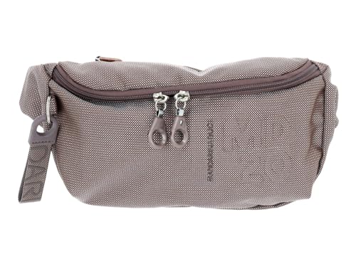 Logo frontale MD Mandarina Duck Md 20 P10qmmm3, Marsupio, Grigio (Taupe), 22x15x5 (L x H x W)