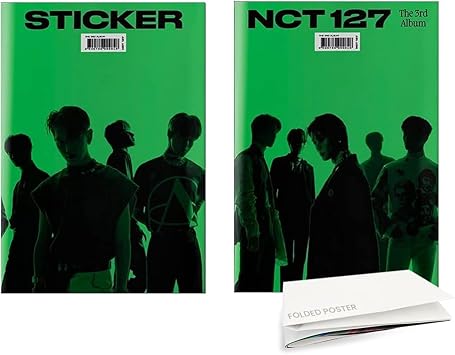 Dreamus NCT 127 STICKER STICKY version 3rd Album [Random Cover] Folded Poster, SMK1281