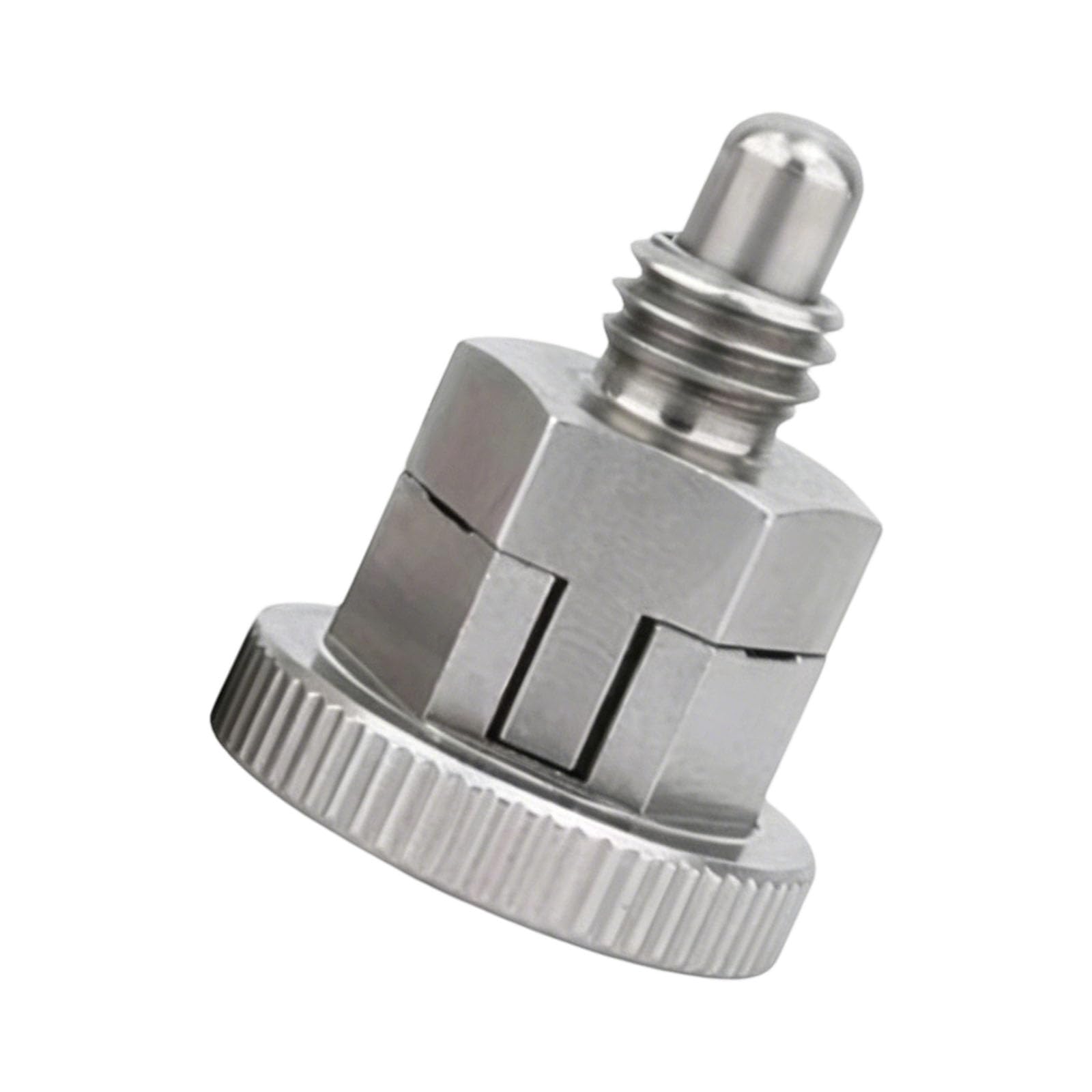 Flexible Size 8 Knob Plunger in Stainless Steel Ideal for Industrial Equipment and Craft Projects Stainless Steel Secure