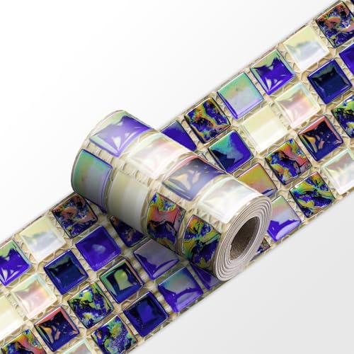 VisitRyl Cenefas Adhesivas para Cocina Baño Decorativas YX-258 30 * 240cm Fácil Aplicación Resistente Agua