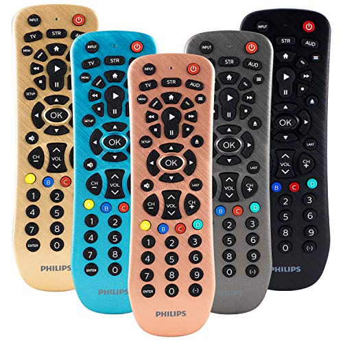 Philips Universal Remote Control for Samsung, Vizio, LG, Sony, Sharp, Roku, Apple TV