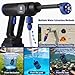 Cordless Pressure Washer,1450 PSI Brushless Portable Power Washer with LCD Display & Pressure Adjustable,2×21V Rechargeable Batteries 6-in-1 Nozzle for Car,Patio,RV,Fence & Yard Cleaning