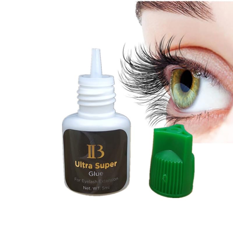 5 ml wimperlijm iBeauty IB voor wimperverlenging. Droogtijd 2 sec. Eyelash Super Ultra Glue 5 gram. Korea