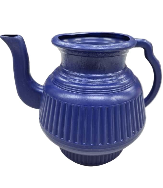 TABAKH Lota | Bodna | Water Mug | Toilet Wash Jug | 2.25 Liters | Lightweight Budna | Use in Bathroom | Personal Cleaning | Durable Easy-Pour | Plastic (Blue)