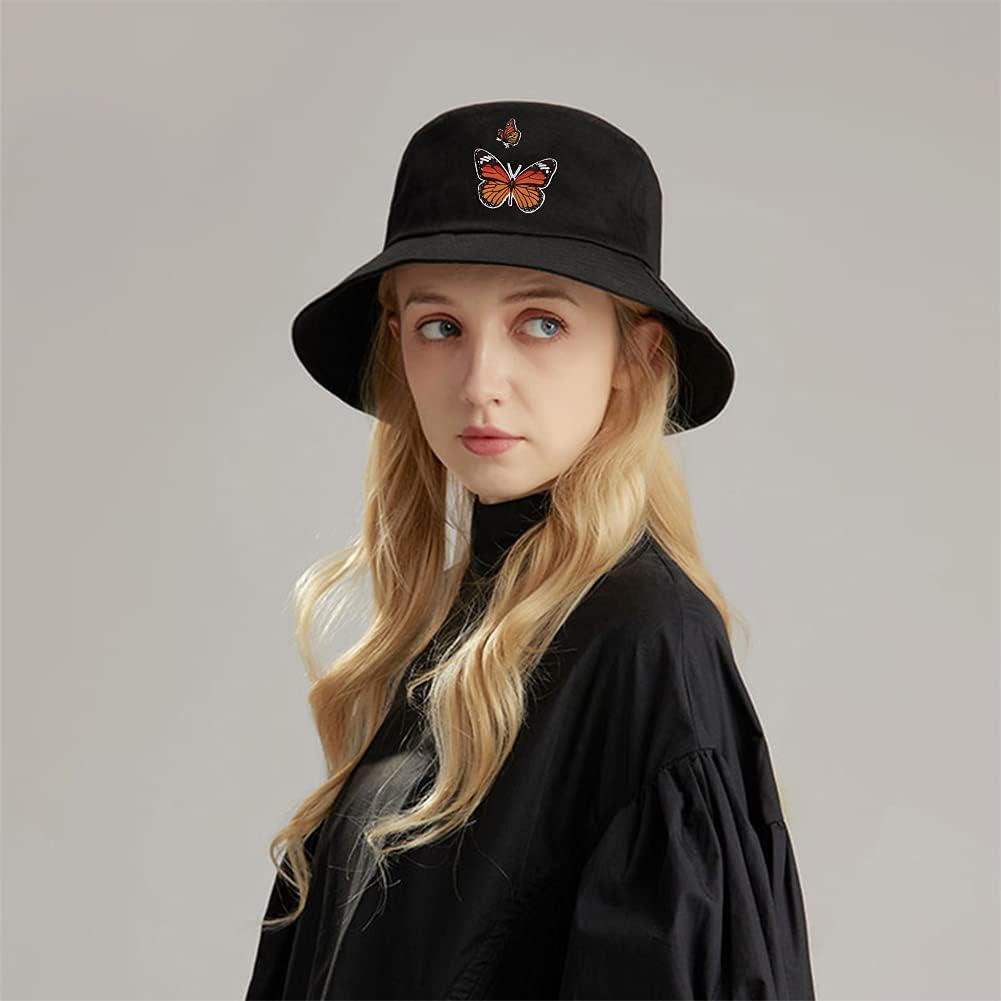 XYIYI Fashion Embroidery Bucket Hat Cotton Beach Fisherman Hats for Women Girls - Image 2