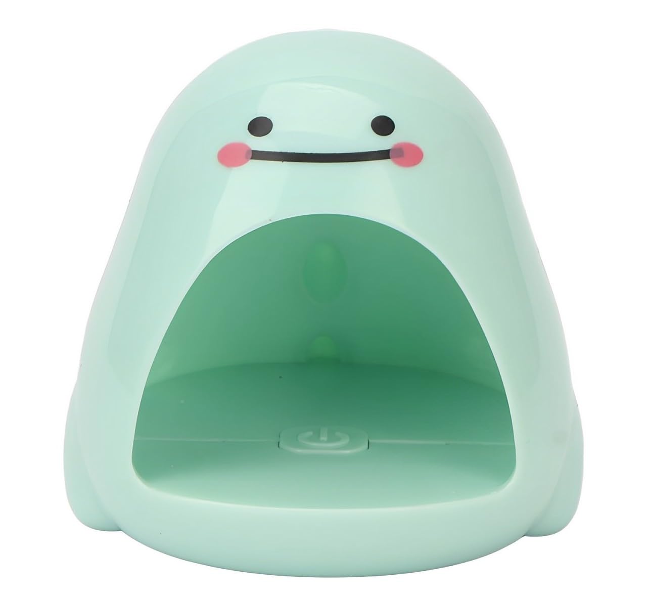 Mini Dinosaur Design UV LED Lamp USB Plug-in Single Finger Fast Curing Portable Nail Dryer DIY Art Tool With 2 Timing Settings for Gel Polishes, Home & Salon Manicure, Green-image-29