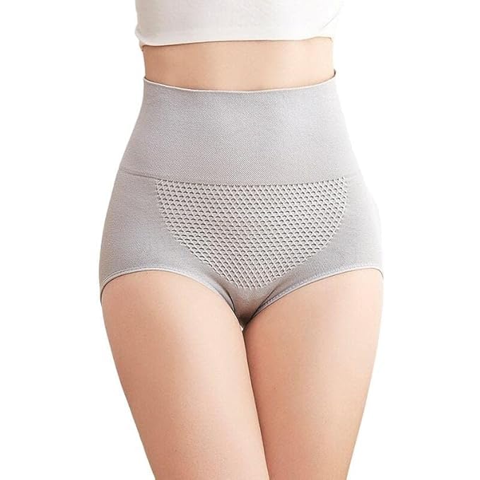 coolady Tummy Tucker Shapewear Body Shaper Womens Tummy Control Waist Slimming Panties Underwear Full Body Shaper Thigh Slimmer (Grey/L)-picture-28