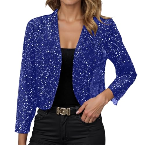 Veste légère ouverte pour soirées d'été et cocktail chic