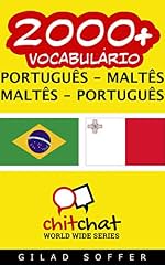 Capa de 2000+ Português - Maltês Maltês - Português Vocabulário (ChitChat WorldWide)