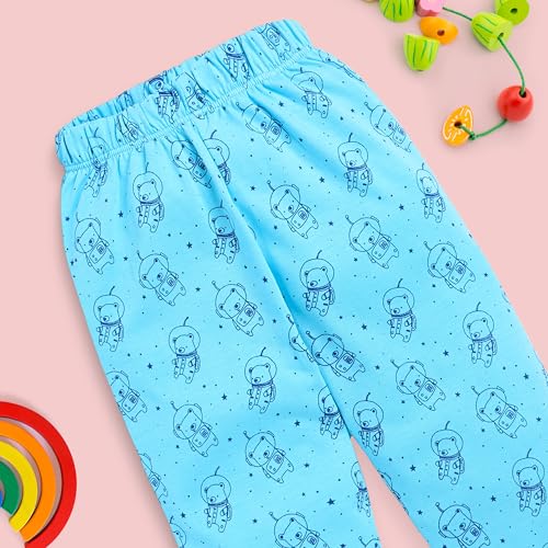 Image of LuvLap Baby Boys 100% Cotton Pyjama Sets, Pack of 03