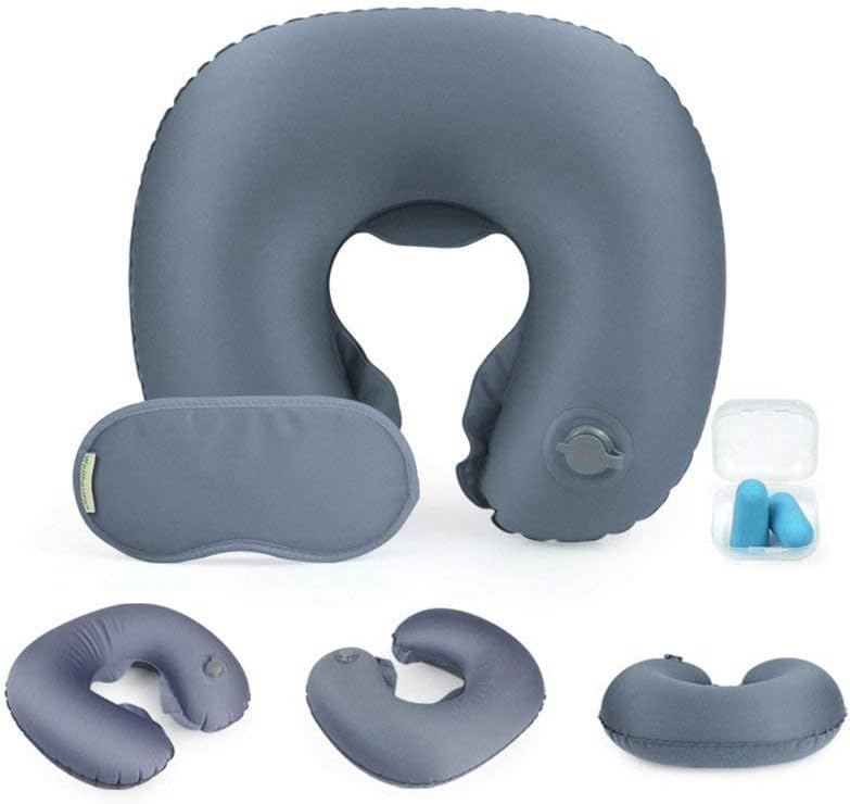 Soft Memory Foam Pillow U-Shaped Neck Support Cushion Travel for Airplanes Cars Trains Home or Office