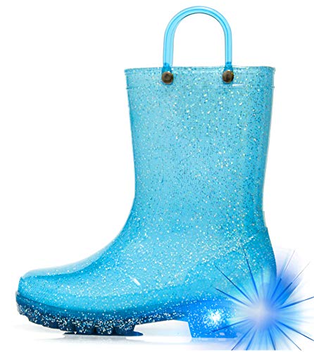 Image of HugRain Light Up Rain Boots for Little Kids