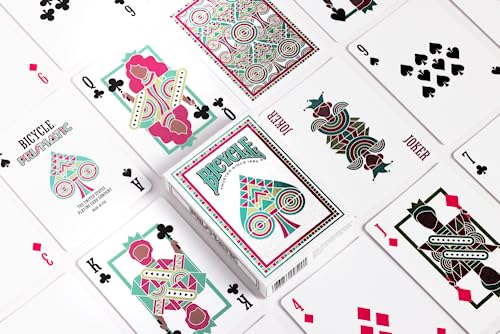 image for Bicycle Prismatic Playing Cards - Modern, Vibrant Design, Cold Foiling