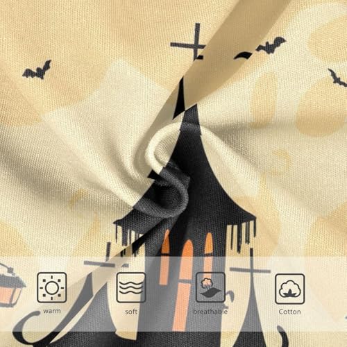 Girls Underwear Toddlers 2t Cotton Panties for Girl Colorful Briefs Kids Undies Halloween Moon3