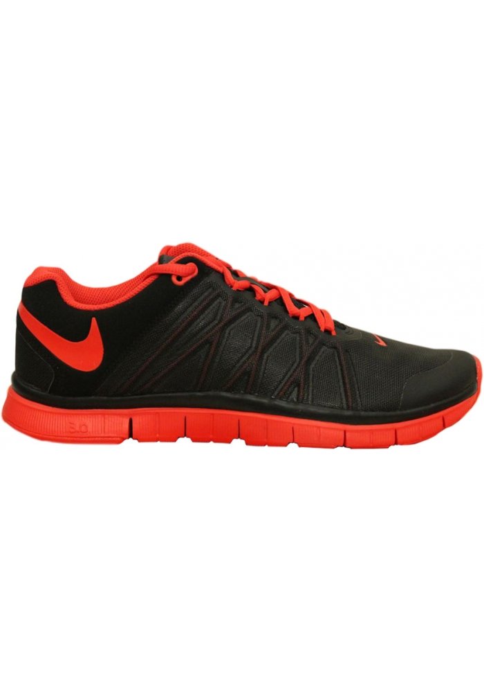 Nike Mens Free Trainer 3.0 Black/Lt Crimson Training Shoe 8.5 Men US