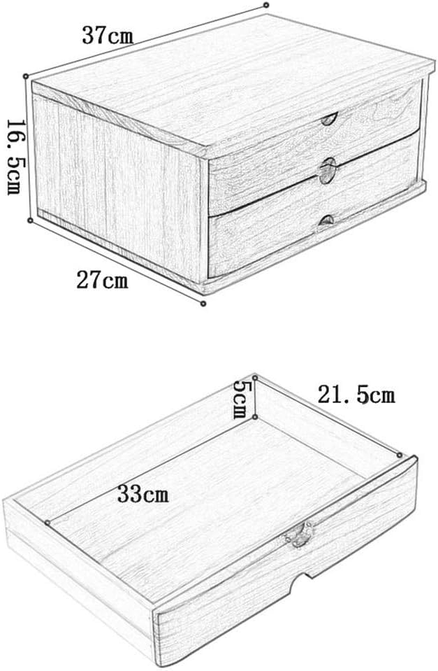 Mobile portatile in legno massello compatto scrivania nizer per casa e ufficio elegante soluzione di archiviazione in legno salvaspazio desktop File Manager