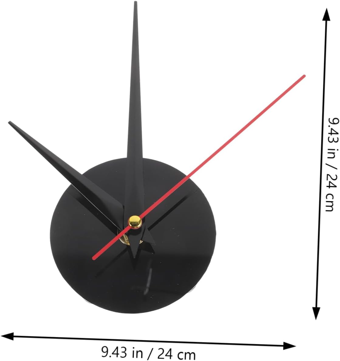 Yardwe 4 Sets Wall Clock DIY Clock Movement Clock Mechanism Repair Parts DIY Clock Replacement Parts Clock Repair Parts Replacement Repair Clock Movement Clock Hands Acrylic Mechanical