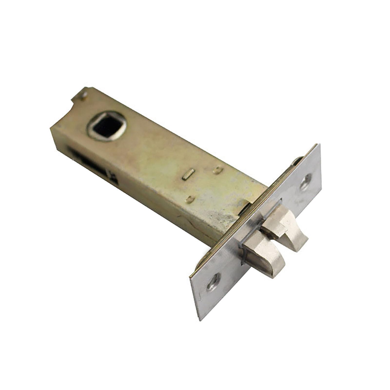 Unifizz Tubular Latch Forked 70mm Internal Door Lock Mortice Latch Polished Door Latches & Bolts for Sprung Lever Door Handles