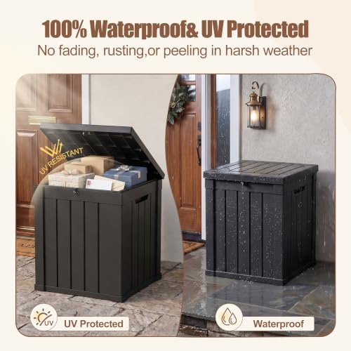 Package Delivery Boxes for Outside, 80 Gallon Outdoor Storage Box - image 3