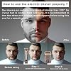 Ufree Electric Razor Foil Shavers for Men, Professional Beard Trimmer for Men Grooming Kit, Beard Trimmer, Barber Clippers, Rechargeable Electric Shaver, Gifts for Men
