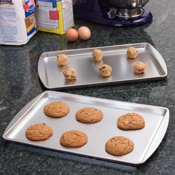 Miniatura 2 de Moldes antiadherentes para galletas, 13 x 9 x 1 juego de tres