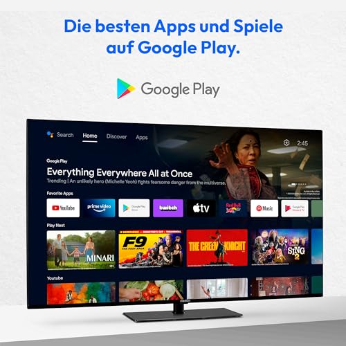 MEDION X16571 (MD 30924) 163,9 cm (65 Zoll) Fernseher (Android TV, 4K, Dolby Vision HDR, Dolby Atmos, Netflix, Prime Video, Smart TV, PVR) – Bild 4