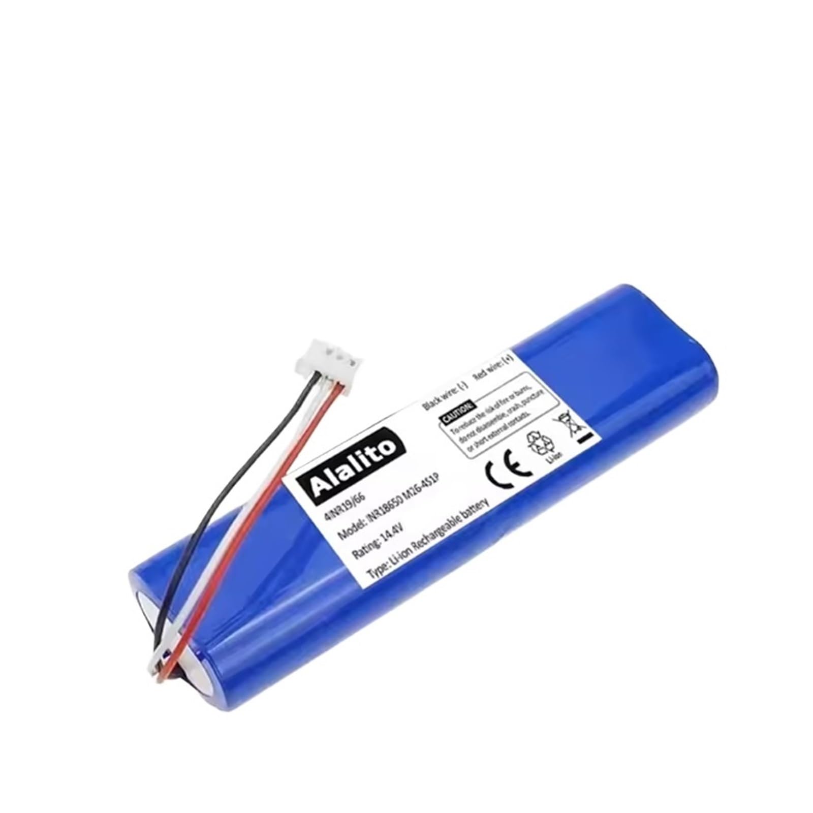 Replacement Battery，Compatible for Ecovacs，Compatible for Deebot，Ozmo 900 901 905 920 930 937 N8 Pro 14.4V Li-ION Robot Vacuum Cleaner Battery(3000mAH)