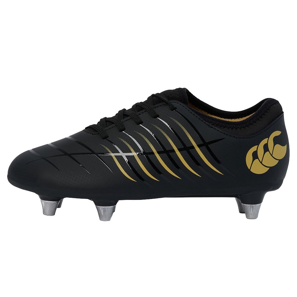 Canterbury Unisex Kids Ccc Phoenix 2.0 Boots, Black, 1