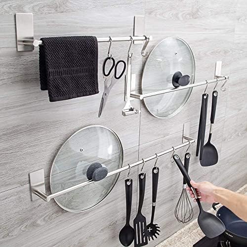 S Hooks for Hanging, 10Pcs Multi-Purpose Small Hook, 2.7inch 304 Stainless Steel Sturdy Hooks,up to 100lbs