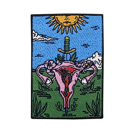 Strong Women Feminism Patch för strykning | Feminism lappar, sol strykning, blommor lappar, flicka power uppstrykning, svärd strykplåt, feminin blomma lappning fint hem
