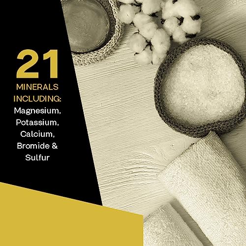 Dead Sea Salt - Spa Bath Salt - 19 Lbs Fine Grain Large Bulk Resealable Pack - 100% Pure & Natural - Used for Body wash Scrub - Soak for Women & Men for Skin Issues and to Relax Tired Muscles