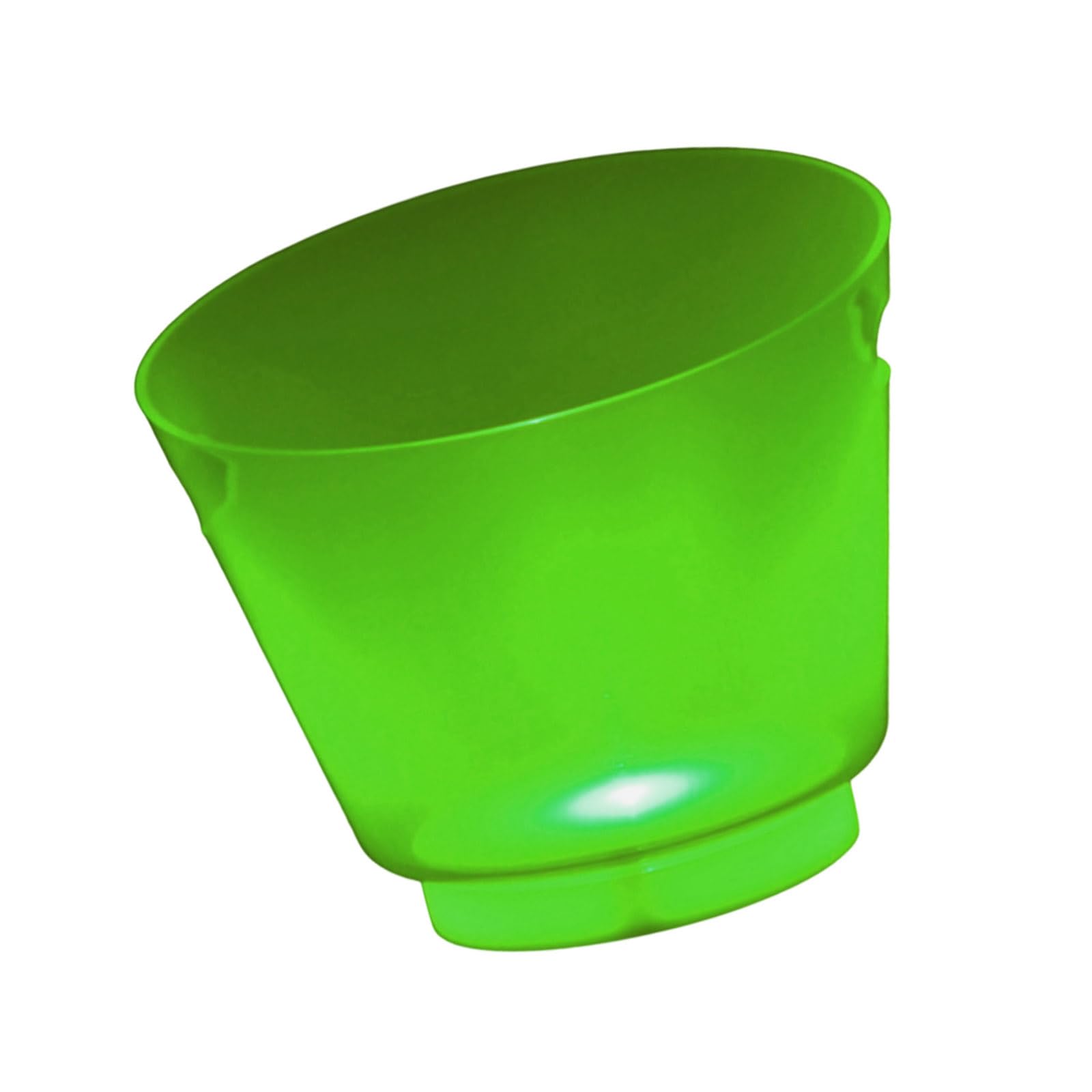 Tsophreniq Portable Glowing Ice Storage Container for Parties Shatters Resistant Materials and Ergonomic Carrying Handle Portable Ice Buckets with Handle