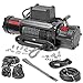 Rough Country 12,000 LB PRO Series Electric Winch w/Synthetic Rope PRO12000S Pro Series Electric Winch Synthetic