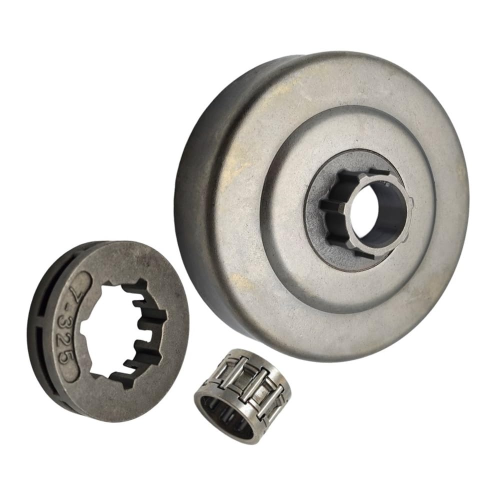 Kit tambour d'embrayage pignon 7 dents jante roulement pour tronçonneuse 017 018 MS170 MS180