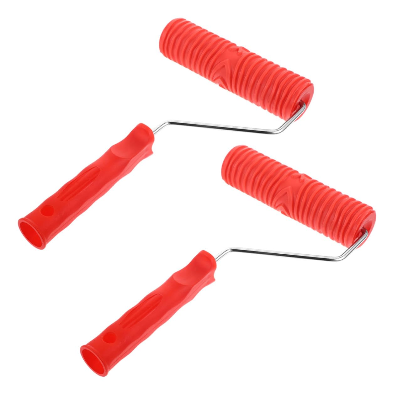 Rouleau à Motifs Vertical 7 Pouces pour Enduit Décoratif, Lot de 2