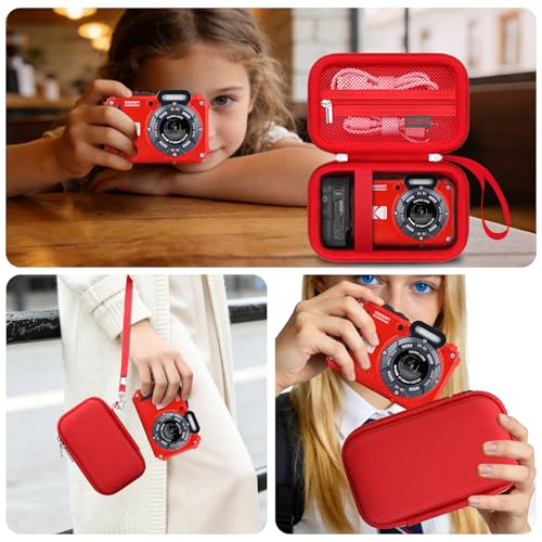Image of Elonbo Camera Carrying Case for Kodak PIXPRO WPZ2 Waterproof Digital Camera