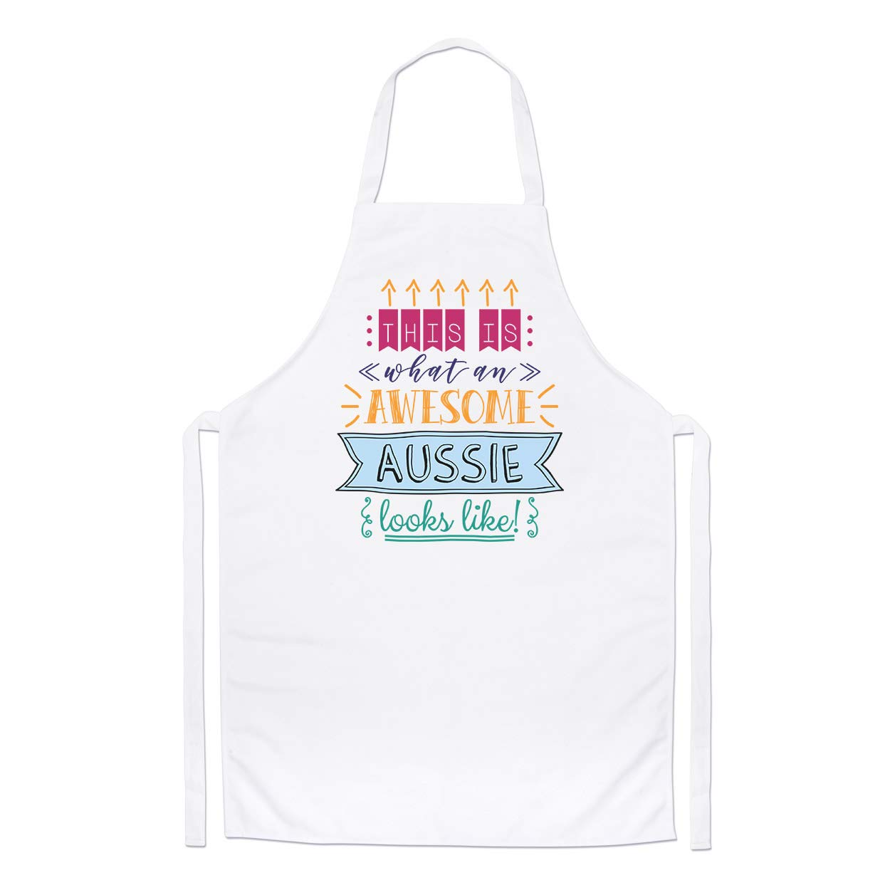 This is What an Awesome Aussie Looks Like Chefs Apron
