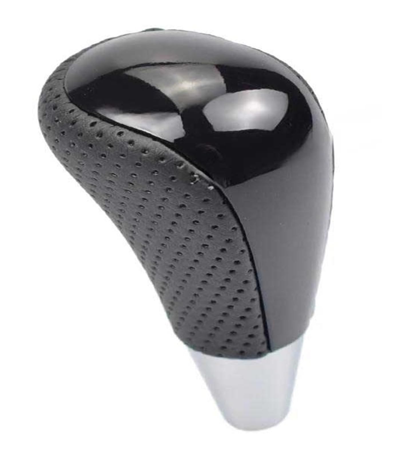 Fsozdbbpl Black Leather Hole Automotive Parts Car Shift Lever Knob Gear Shift Knob Lever Shifter For Prado For Lexus For Hilux For Camry For Crown For Rav4 For Fortune(Black Leather Hole)
