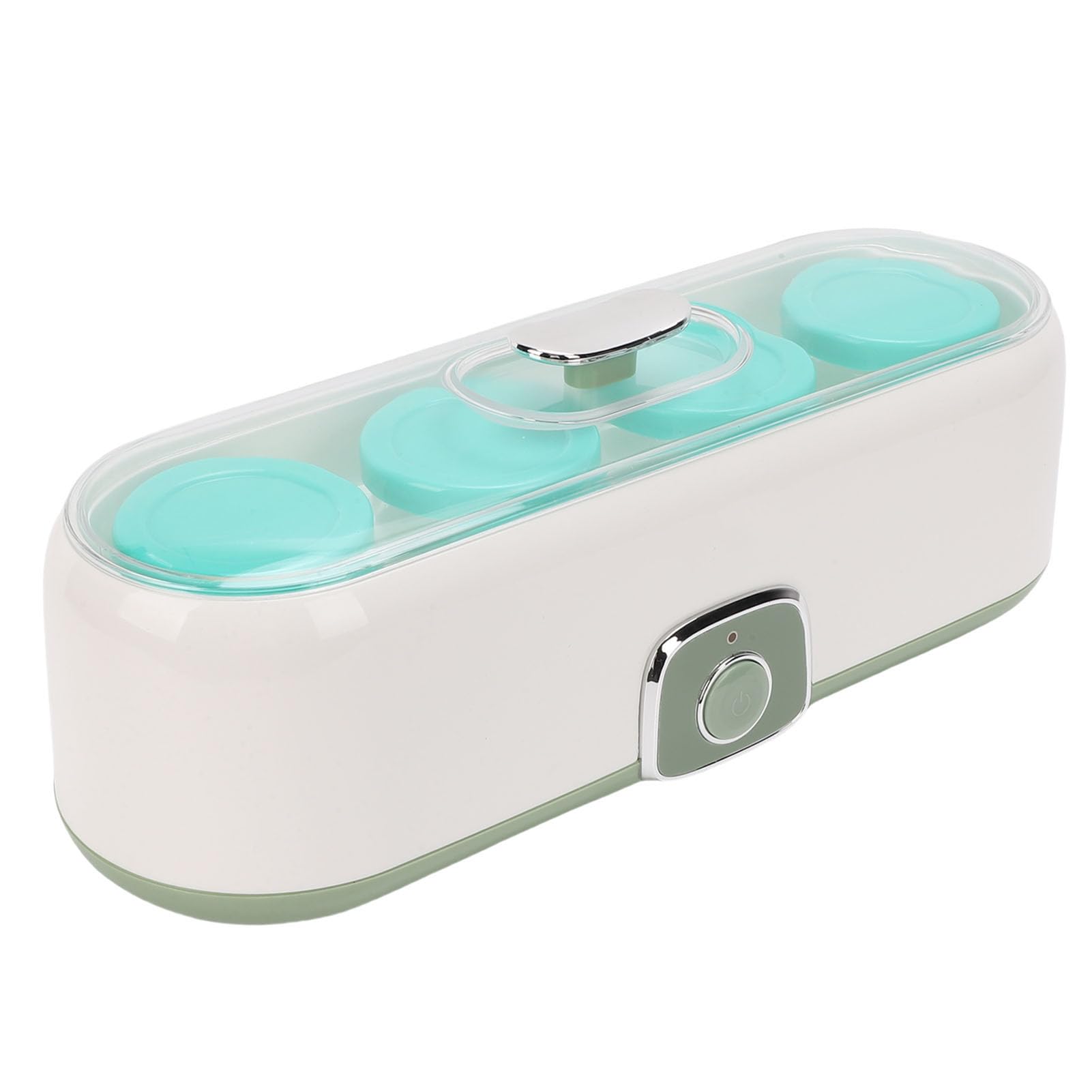 Alomejor Yogurtiera con Funzionamento Automatico Intelligente per Uso Domestico con 4 Vasetti - Ideale per Famiglie Molto Impegnate