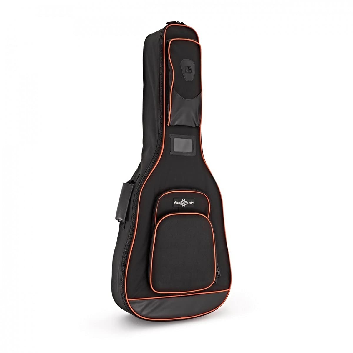Gear4Music Dreadnought Akustikgitarre Gig Bag mit Gurten
