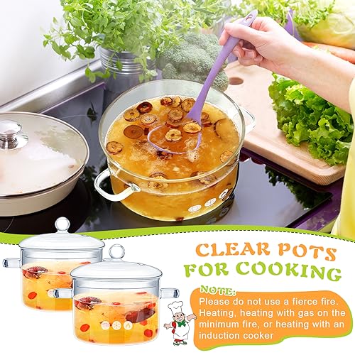Hsei 3-Piece Glass Pot Set