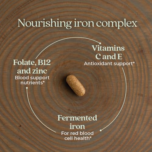 New Chapter Whole-Food Fermented Iron Complex, 60 Count - image 3
